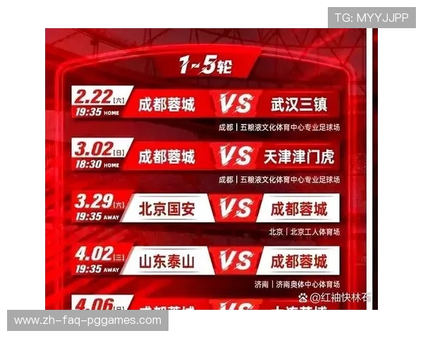 中超联赛最新发布赛程安排及赛事关注点 中超联赛最新发布赛程安排及赛事关注点